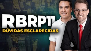 RBRP11 Dúvidas esclarecidas  Prof Baroni e o Gestor respondem as suas dúvidas [upl. by Bree669]