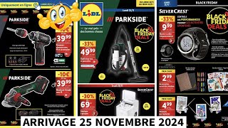 📢 LIDL PARKSIDE 😇 CATALOGUE NON ALIMENTAIRE 25112024 💯 bonplan promotion lidl parkside [upl. by Nyledam50]