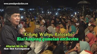 Kidung Wahyu Kolosebo  Kiai Kanjeng Gamelan Orchestra Cak Nun  Lagu Jawa Yang Membuat Merinding [upl. by Rehpotsirahc]