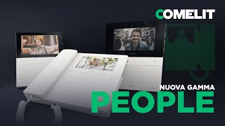 COMELIT  I NUOVI VIDEOCITOFONI PEOPLE [upl. by Ailimat]