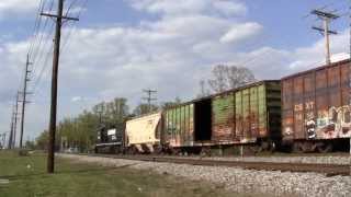 Conrail Shared Assets WPMI21  Vineland NJ April 10 2012 [upl. by Hillegass]