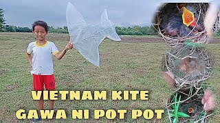 SARANGGOLA VIETNAM KITE GAWA NG BATA  UPDATE SA MGA PUGAD AT IBON [upl. by Clarinda]