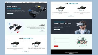 Gamepad Website Project Using HTML CSS Hindi Part3  Simple Project Create  Satya Gyan A4 [upl. by Polish330]