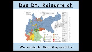 Das Wahlrecht im Deutschen Kaiserreich erklärt  Wie wurde der Reichstag gewählt [upl. by Anoi]