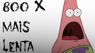 Vídeo extra Como fica a música do Bob Esponja 800 mais lenta [upl. by Crespi222]