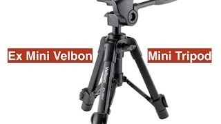 Mini Tripod  Ex Mini Velbon Tripod [upl. by Asenad]