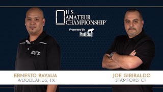 Ernesto Bayaua VS Joe Giribaldo  2024 US Amateur Championship [upl. by Houston]