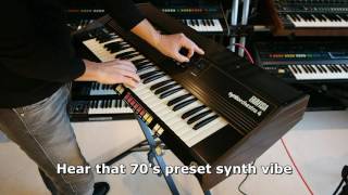 Farfisa Syntorchestra 4 [upl. by Norab99]