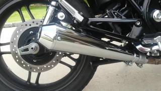 Honda CB1100 with Emgo shorty reverse cone exhaust Awesome sound [upl. by Ybot]