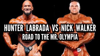 Hunter Labrada Promuscle Italy 24 VS Nick Walker NYP 24  Road To The Mr Olympia 24 [upl. by Orella81]