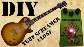 Tube Screamer Demo  DIY Pedal Der Screamer by Musikdingde [upl. by Tzong]