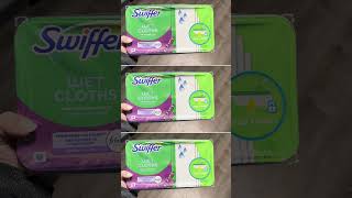 Swiffer Sweeper Wet Mopping Pads  Febreze Lavender Scent 12 Count Review shorts [upl. by Kamerman]