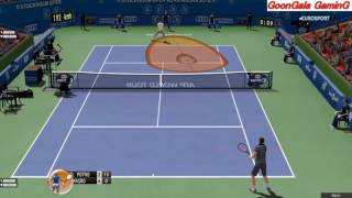 Del Potro vs Almagro  if Stockholm Open 2016  60 fps HD Tennis Elbow PC Gameplay [upl. by Spenser183]