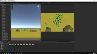 RTS Style Movement using Boids in Unity 3D [upl. by Leirua306]