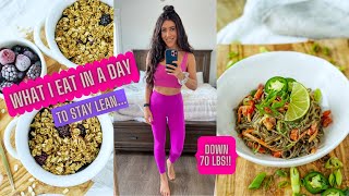 How I Eat In A Day To Stay Lean Plant Based Starch Solution [upl. by Ahsekad531]