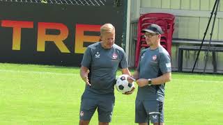 Trainingseindrücke vom 1 F C KAISERSLAUTERN 060824  Teil 34 FCK [upl. by Asilej]