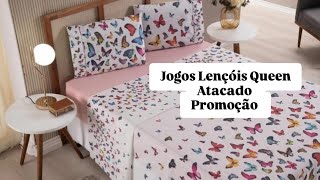 Promoção Jogos de Lençóis Atacado Promoção [upl. by Harol]