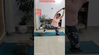 Viparita Parivrtta Surya Yantrasana yogashortsfeed ytshorts fitness motivation health [upl. by Aihsemek]