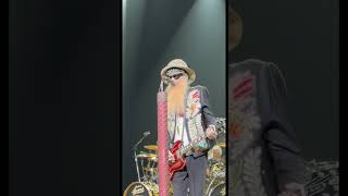 Zz top Sharp dressed man Billy Gibbons Live Paris concert live zztops003 bluesrockband rock [upl. by Epoillac624]