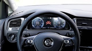 Volkswagen Front Assist  test eGolf  1001cars [upl. by Pownall]