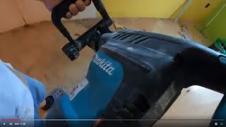 Makita HM1101C TEST JACKHAMMER [upl. by Redna411]