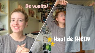 Vuelta a la realidad con un Haul Shein  SHEINtrendy [upl. by Ebag]