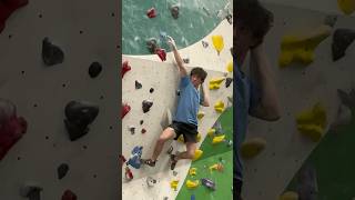 You’ve NEVER seen this move before 🫣 bouldering shorts climbing [upl. by Eelyrehc]