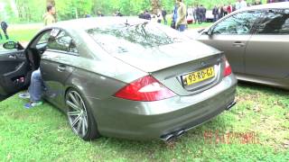 550hp MercedesBenz CLS55 AMG Kleemann  HARD accelerations [upl. by Atneuqal885]