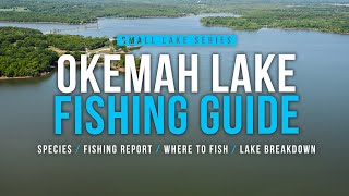 Tulsa Area Fishing Guide – Okemah Lake Lake Breakdown Fishing Report Where to Fish [upl. by Nanyt]