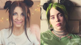 Billie Eilish Inspired Hairstyles  Perfect for School [upl. by Frederico]