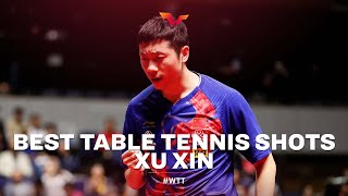 Insane Table Tennis Shots from Xu Xin 🇨🇳 [upl. by Ttenaj]