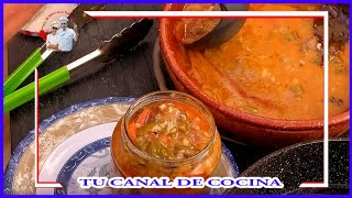 🐔POLLO EN ESCABECHE RECETA DE APROBECHAMIENTO [upl. by Notnert]