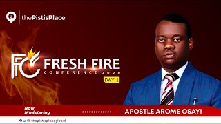 APOSTLE AROME OSAYI  FRESH FIRE CONFERENCE 2020  THE PISTIS PLACE  DAY 1  13TH OCTOBER 2020 [upl. by Chamkis]