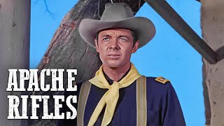 Apache Rifles  Audie Murphy  Western Movie [upl. by Elleved]