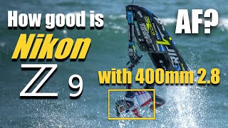 How good is the Nikon Z9 Autofocus Nikon 400mm f28 lens AF tracking with Z 9 amp TC14E III [upl. by Prussian658]