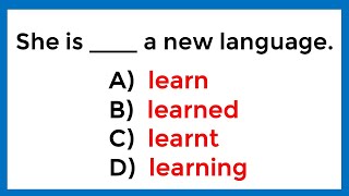 English Level Grammar Test 📝  Can You Score 3030  Vocabulary ✍️ [upl. by Yesak]