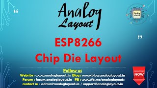 ESP8266  Chip Die Layout [upl. by Dragone]