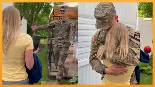 MOST EMOTIONAL SOLDIERS COMING HOME COMPILATION [upl. by Ekralc482]