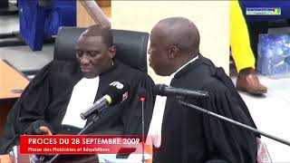 🔴 Procès du 28 septembre  suivez la plaidoirie de Me Paul Yomba Kourouma avocat de Toumba Diakité [upl. by Atsirak]