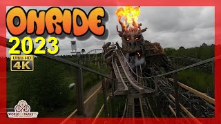 Heide Park Colossos 2023 ONRIDE POV Erste Reihe  1st row Onride Heidepark 2023 Colossos Coaster [upl. by Star]