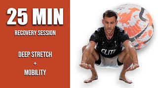 Pro Footballers Full Lower Body Yoga Routine  25 Minute Deep Stretch and Mobility [upl. by Reena]