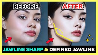 ✨ EXERCISE FOR PERFECT CHISELED JAWLINE FEMALE SHARP DEFINED JAWLINE  JAWLINE SCULPTING amp SHAPING [upl. by Annaerdna]