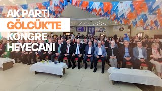 AK PARTİ GÖLCÜK’TE KONGRE HEYECANI [upl. by Nnylanna]