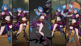 Jinx in League of Legends Project L fighting game [upl. by Aicissej]