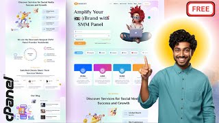 Free Smm panel Script Download  Setup smm panel script on cpanel [upl. by Ahsino]