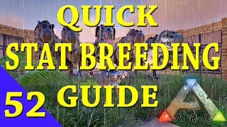 Ark Survival Evolved  Stat Breeding Guide [upl. by Tiffanie]