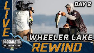 2024 Bassmaster Elite Series LIVE at Wheeler Lake — Day 2 [upl. by Anirac338]