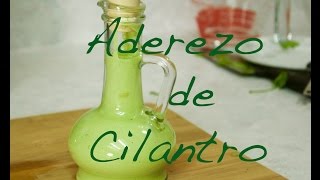 Aderezo Para Ensaladas de Cilantro Sabroso vegano sin gluten subtitulado [upl. by Luhey]