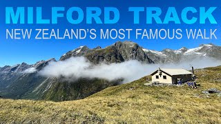 MILFORD TRACK  NEW ZEALANDS MOST FAMOUS and EPIC HIKE [upl. by Idurt]