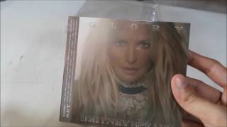 Unboxing Britney Spears cd Glory Russo Russian Edition Special 2CDs [upl. by Ardath690]